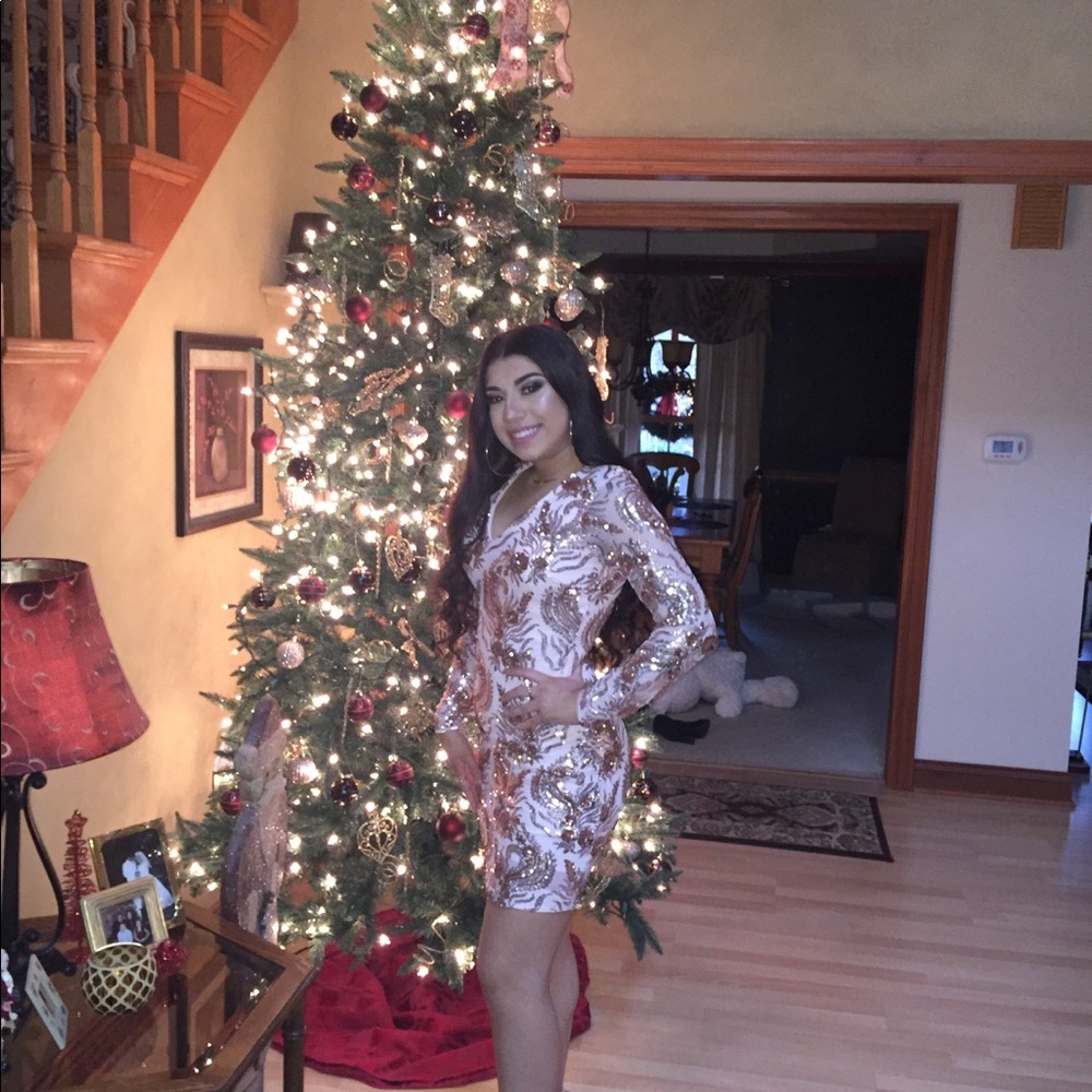 Christmas dance dress